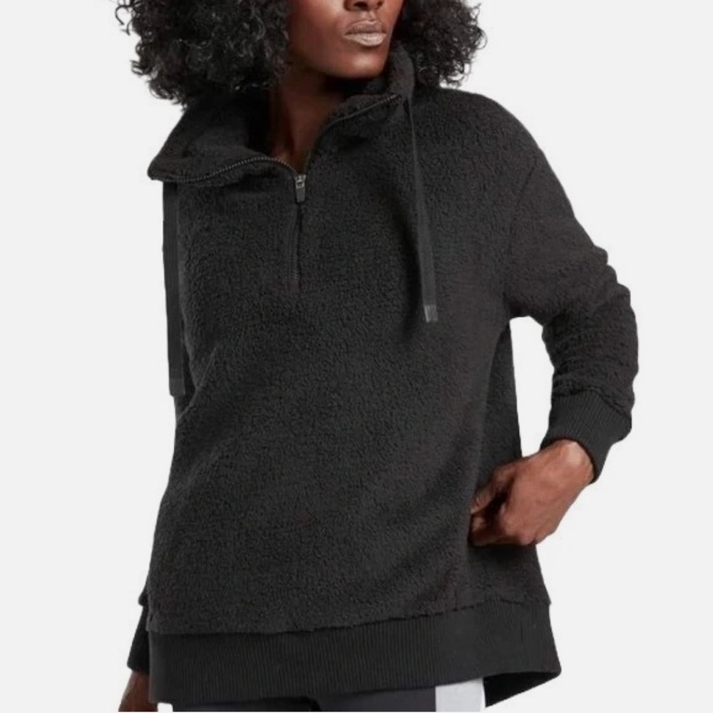 Athleta Talus Sherpa Half Zip Pullover